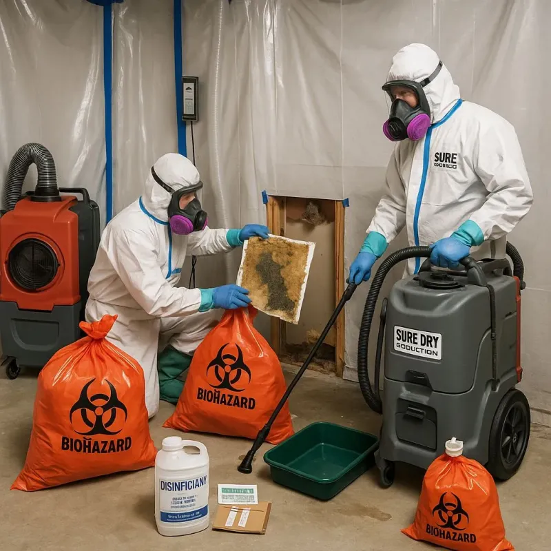 Contaminated Water Handling Protocols process in New Pekin, IN