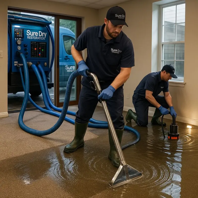Water Extraction and Removal process in New Pekin, IN